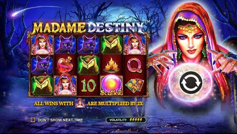 Madame Destiny Pragmatic Play 5 Reel 10 Line