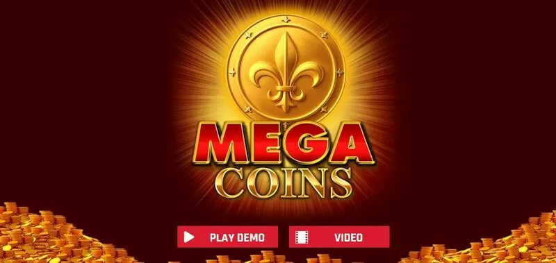 Mega Coins Red Rake Gaming 5 Reel 5 Line