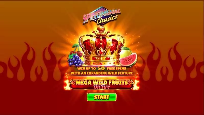 Mega Wild Fruits – On Fire Spinomenal 5 Reel 20 Line