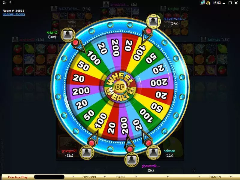 Multi-Player Wheel of Wealth Special Edition Microgaming 5 Reel 25 Line