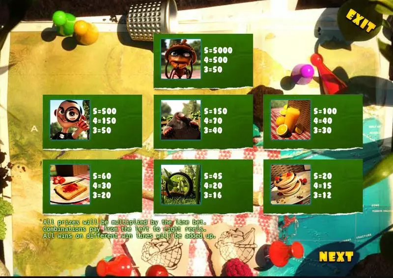 One Million Ants Sheriff Gaming 5 Reel 20 Line