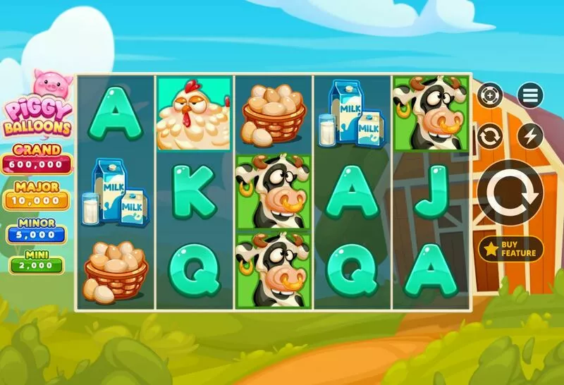 Piggy Balloons Apparat Gaming 5 Reel 20 Line