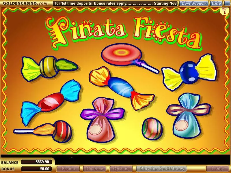 Pinata Fiesta WGS Technology 3 Reel 1 Line
