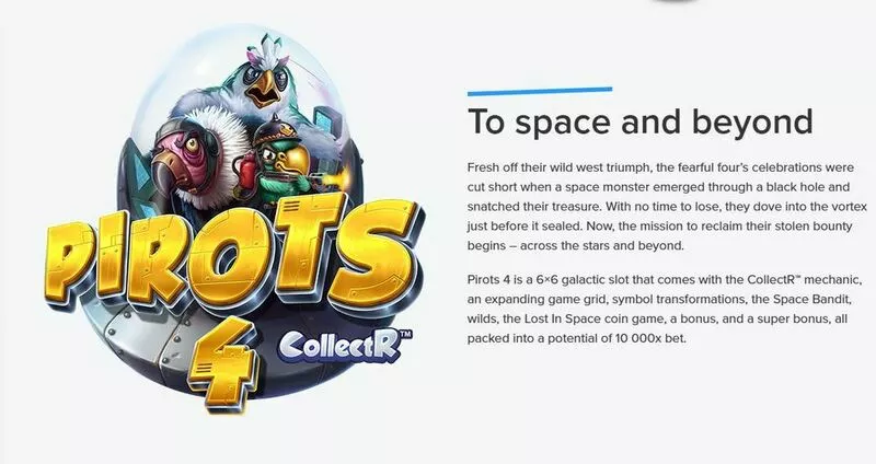 Pirots 4 Elk Studios 6 Reel 