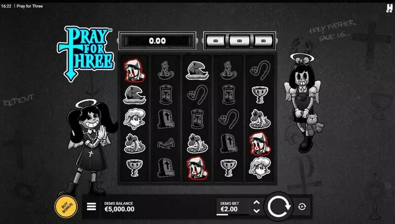 Pray for Free Hacksaw Gaming  