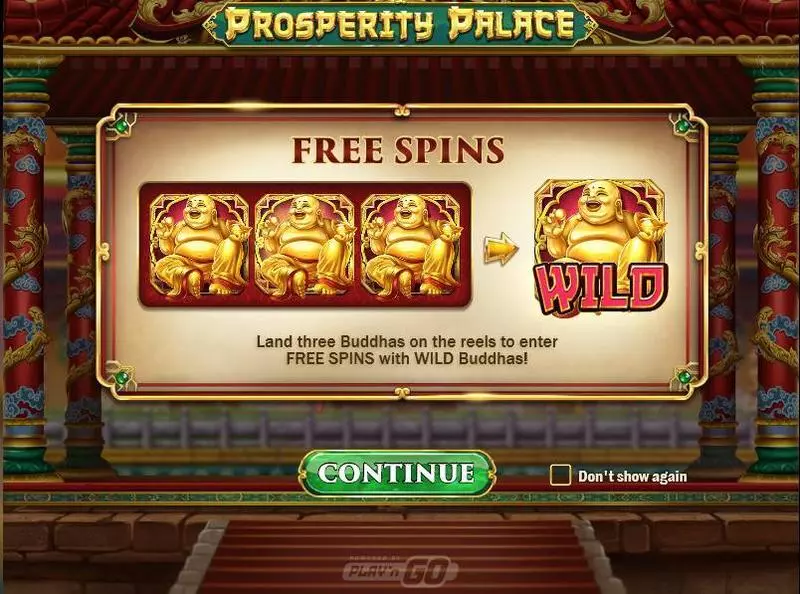 Prosperity Palace Play'n GO 5 Reel 10 Line