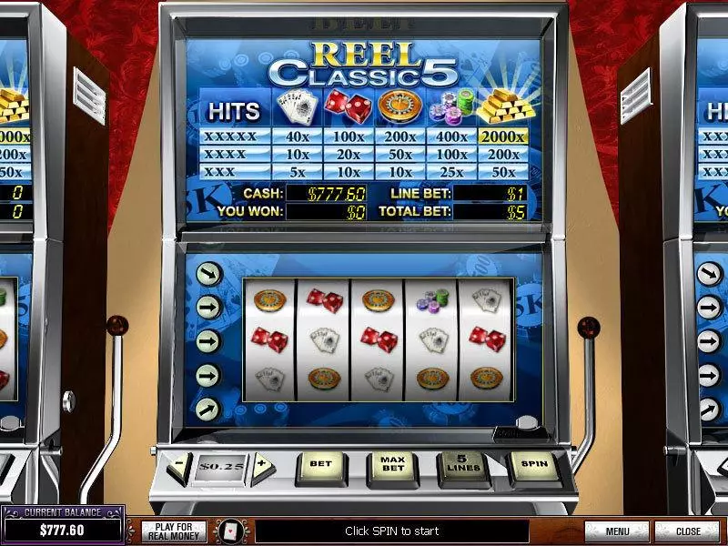 Reel Classic 5 Casino PlayTech 5 Reel 5 Line