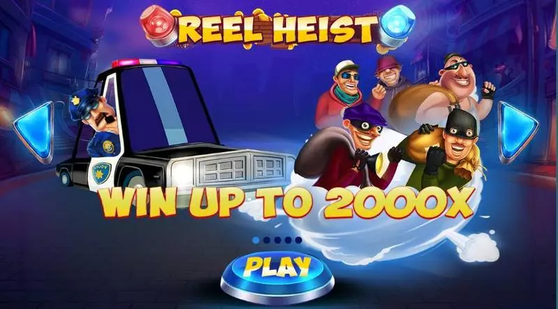Reel Heist Red Tiger Gaming 5 Reel 40 Line