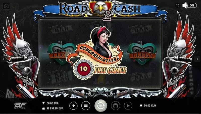 Road 2 Cash BF Games 3 Reel 1 Line