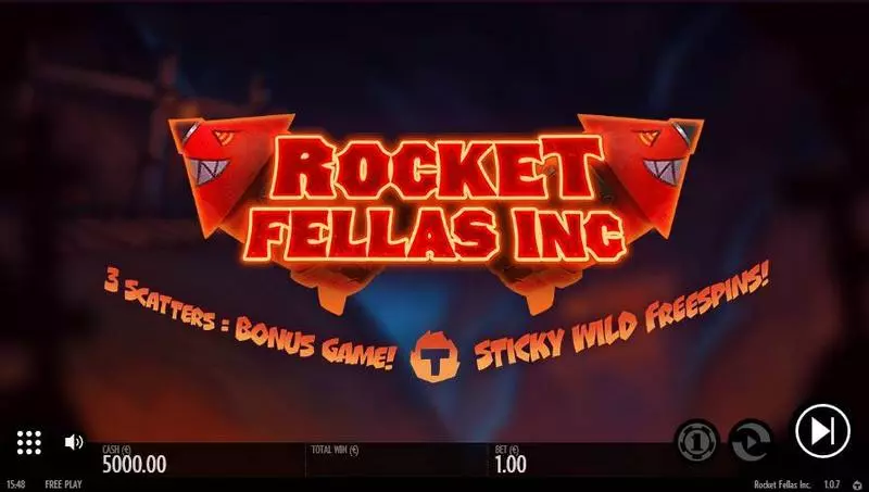 Rocket Fellas Inc. Thunderkick 5 Reel 30 Line