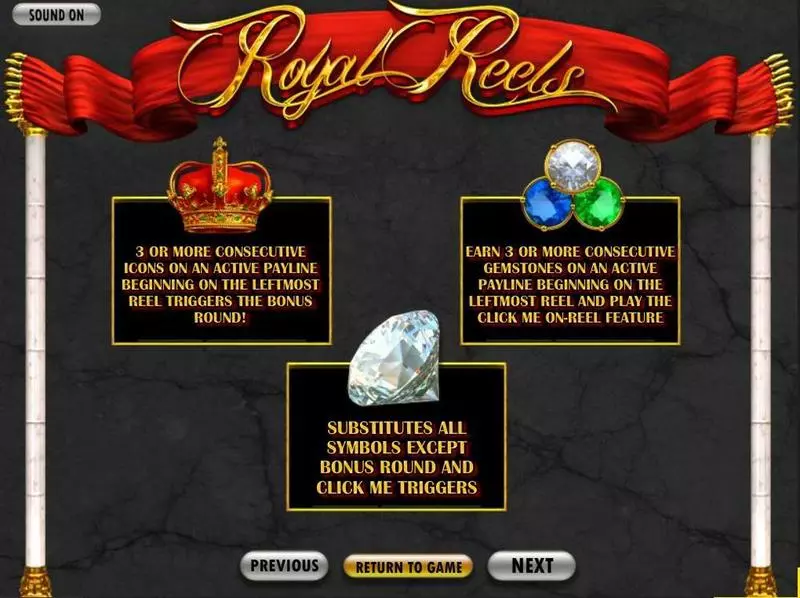 Royal Reels BetSoft 5 Reel 30 Line
