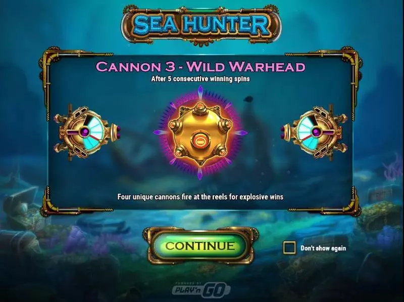 Sea Hunter Play'n GO 3 Reel 5 Line