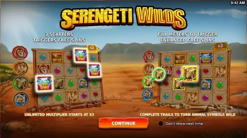 Serengeti Wilds StakeLogic 5 Reel 25 Line
