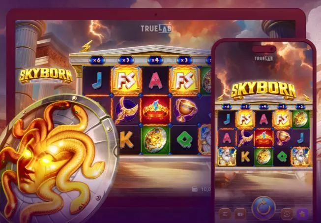 Skyborn TrueLab Games 5 Reel 243 Line