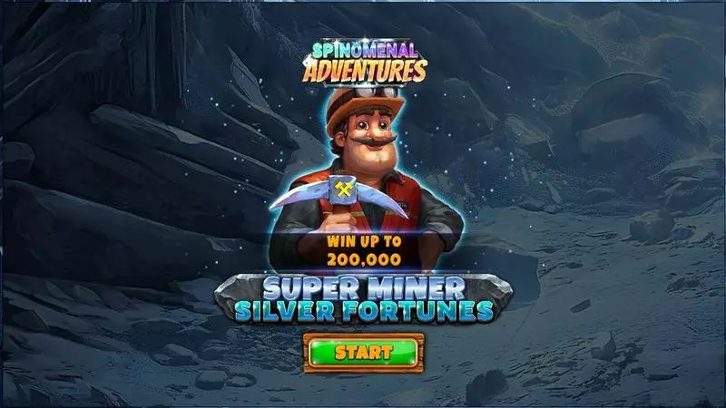 Super Miner – Silver Fortunes Spinomenal 5 Reel 10 Line
