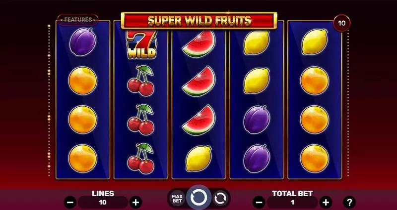 Super Wild Fruits Spinomenal 5 Reel 10 Line