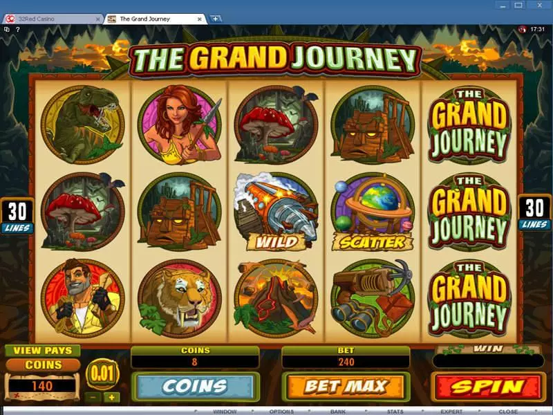 The Grand Journey Microgaming 5 Reel 30 Line