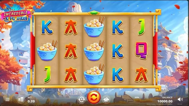 The Incredible X Fu Hero Mascot Gaming 5 Reel 10 Line