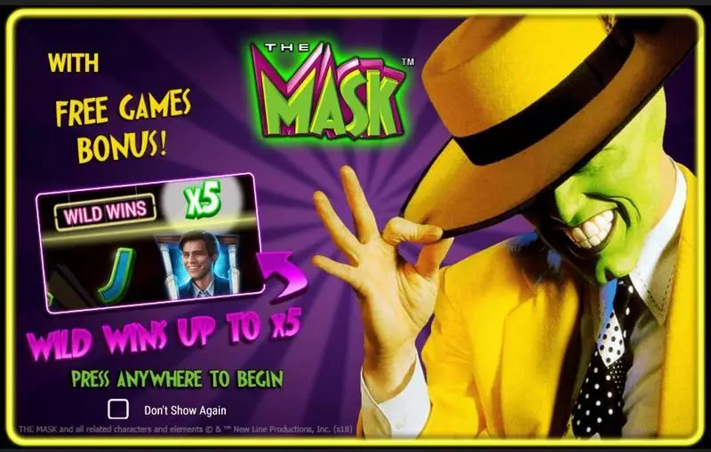 The Mask NextGen Gaming 5 Reel 20 Line