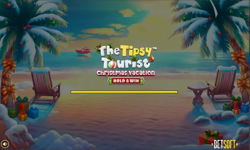 The Tipsy Tourist - Christmas Vacation BetSoft 5 Reel 20 Line