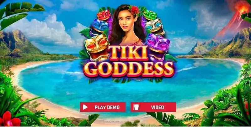Tiki Goddess Red Rake Gaming 5 Reel 25 Line