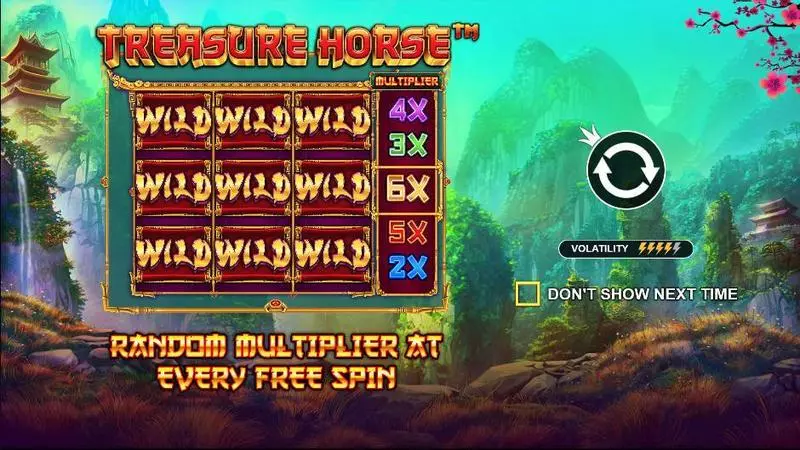 Treasure Horse Pragmatic Play 3 Reel 18 Line