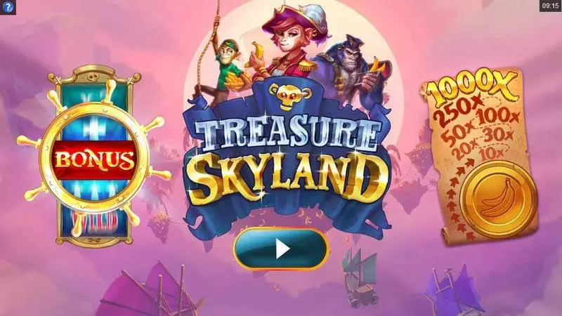 Treasure Skyland Microgaming 5 Reel 20 Line