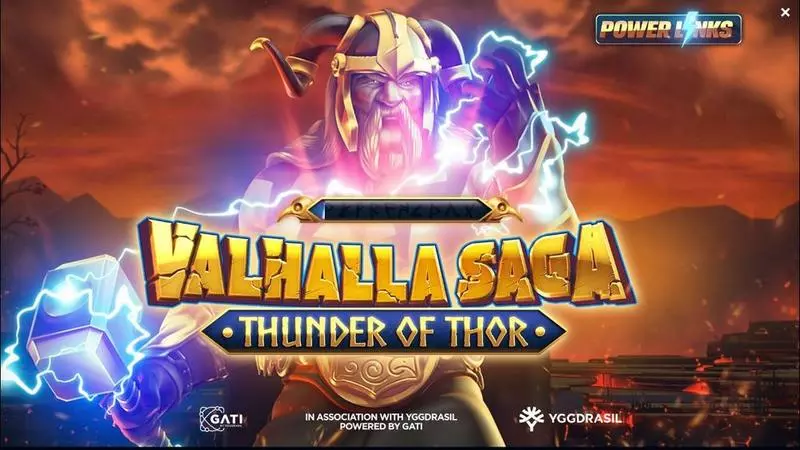 Valhalla Saga: Thunder of Thor Jelly Entertainment 5 Reel 20 Line