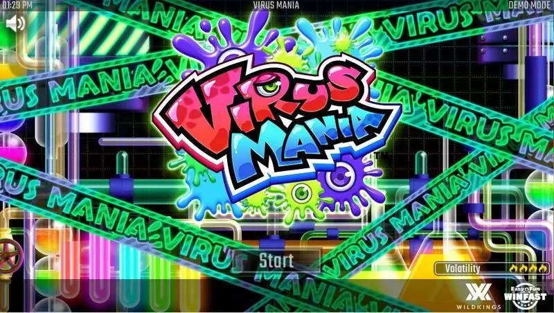 Virus Mania Win Fast Games 6 Reel 