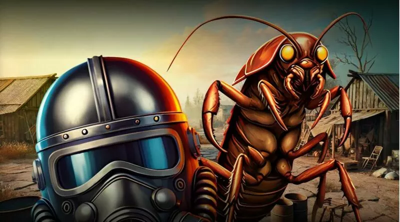 Wasteland Riches Mascot Gaming 5 Reel 243 Line