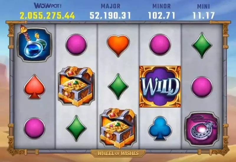 Wheel of Wishes Microgaming 5 Reel 10 Line