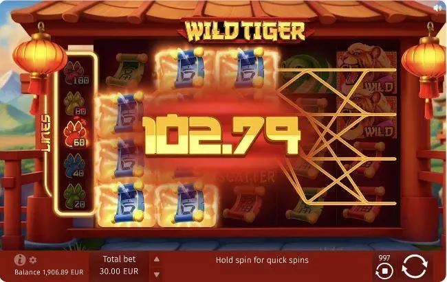 Wild Tiger BGaming 5 Reel 20 Line