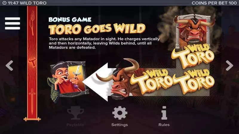 Wild Toro Elk Studios 5 Reel 178 Line