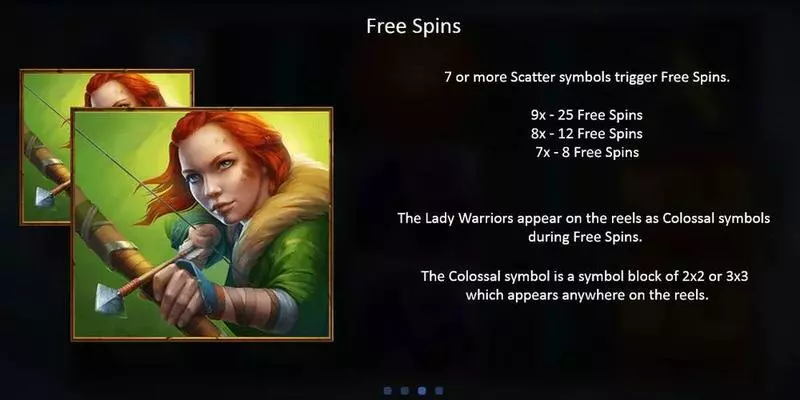 Wild Warriors Playson 5 Reel 30 Line