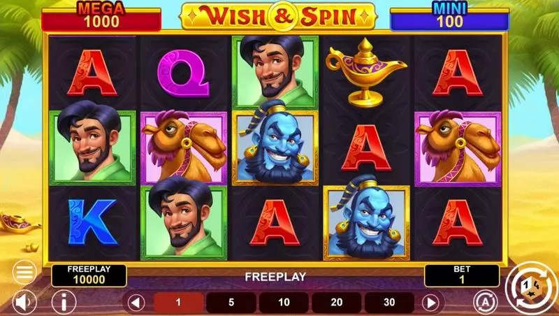 Wish And Spin - Hold And Win 1Spin4Win 5 Reel 243 Line