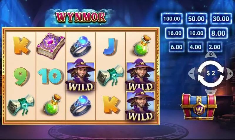 Wynmor Wizard Games 5 Reel 20 Line