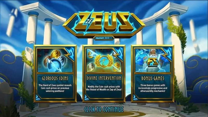 ZE ZEUS Hacksaw Gaming 6 Reel 